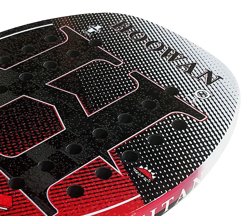 HOOWAN TITAN 18K Beach Tennis Racket Professional T700 Carbon Fiber 18K Rough Surface 22MM Profil Well Balance