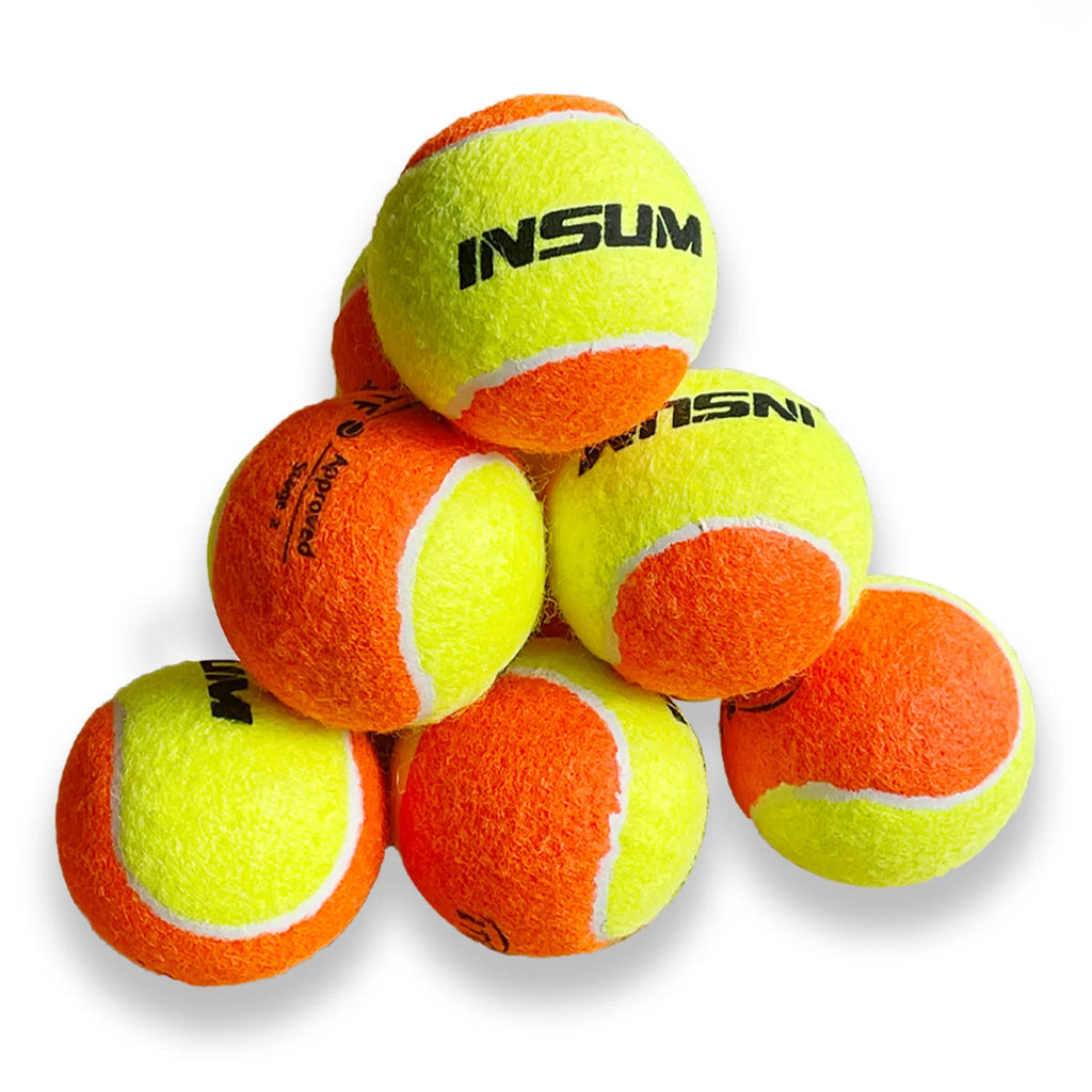 Beach Tennis Balls Professional 3/6/12/60 Pcs ITF Approved Stage2 BeachTrainning Balls for Kids and Beginner