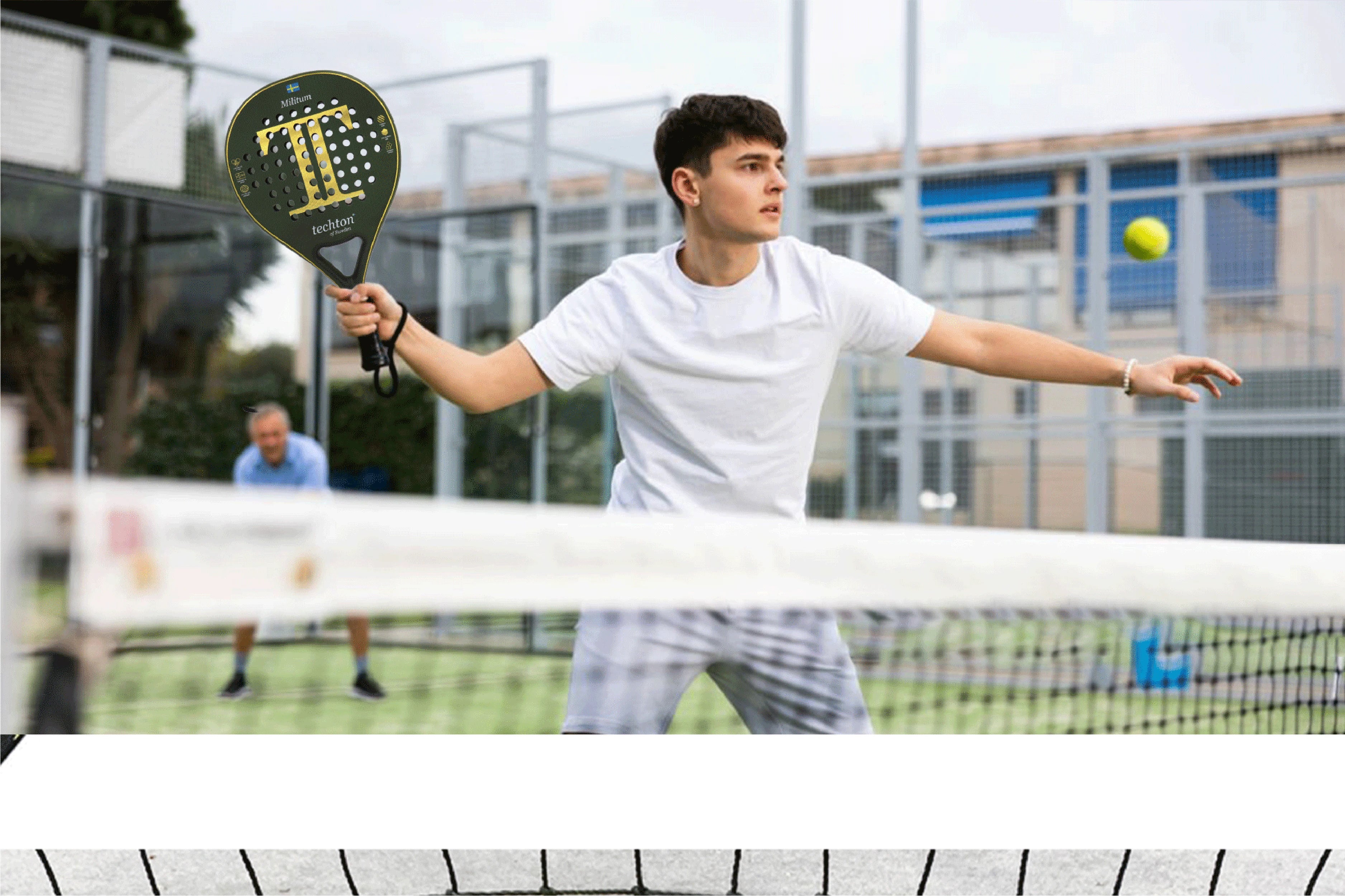 Padel Racket Carbon Fiber Soft EVA Head Memory Flex Foam for Excellent Balance Core Lightweight and Suitable for Beginners