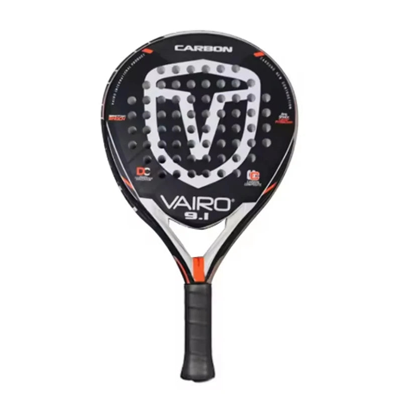 Padel Plate Tennis Racket Carbon Fibre Composite Diamond Shaped EVA Laminated Foam HPS Fengdong 3D SPIN Sports Racquet