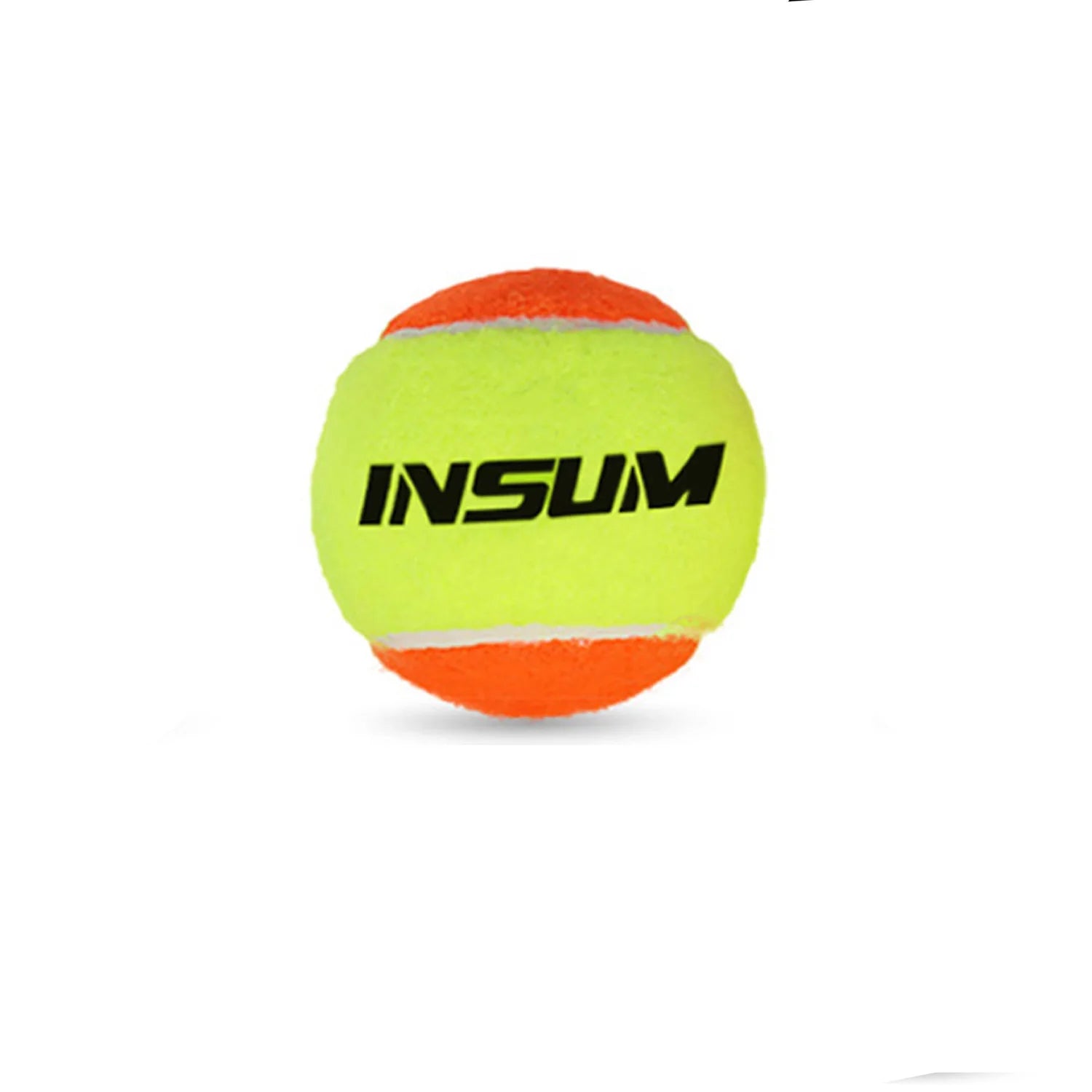 INSUM Professional Beach Tennis Balls 50% Standard Pressure Stage 2 Premium Quality for Beach and Outdoor Training Balls