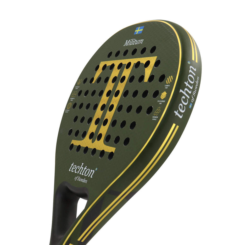 Padel Racket 3K/12K Carbon Fiber with Foam Core Round Shape 3D Hexgon with Cover Bag Performance Paddle