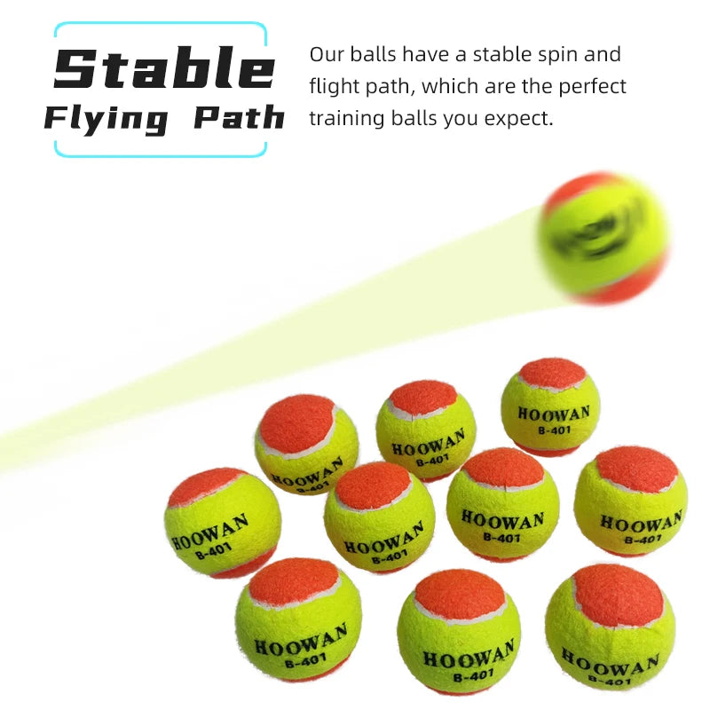 HOOWAN Beach Tennis Ball 1 Unit B-401 Training Ball 50% Pressure Padel Ball Strictly Meet Competition Standards