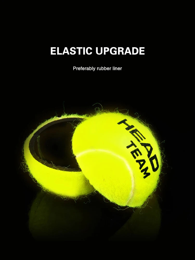 HEAD Professional Tennis 4B TEAM 3 Tour X Training Ball T 3B Pro Match Balls High Elasticity Resistant Durable Excesice Tennis