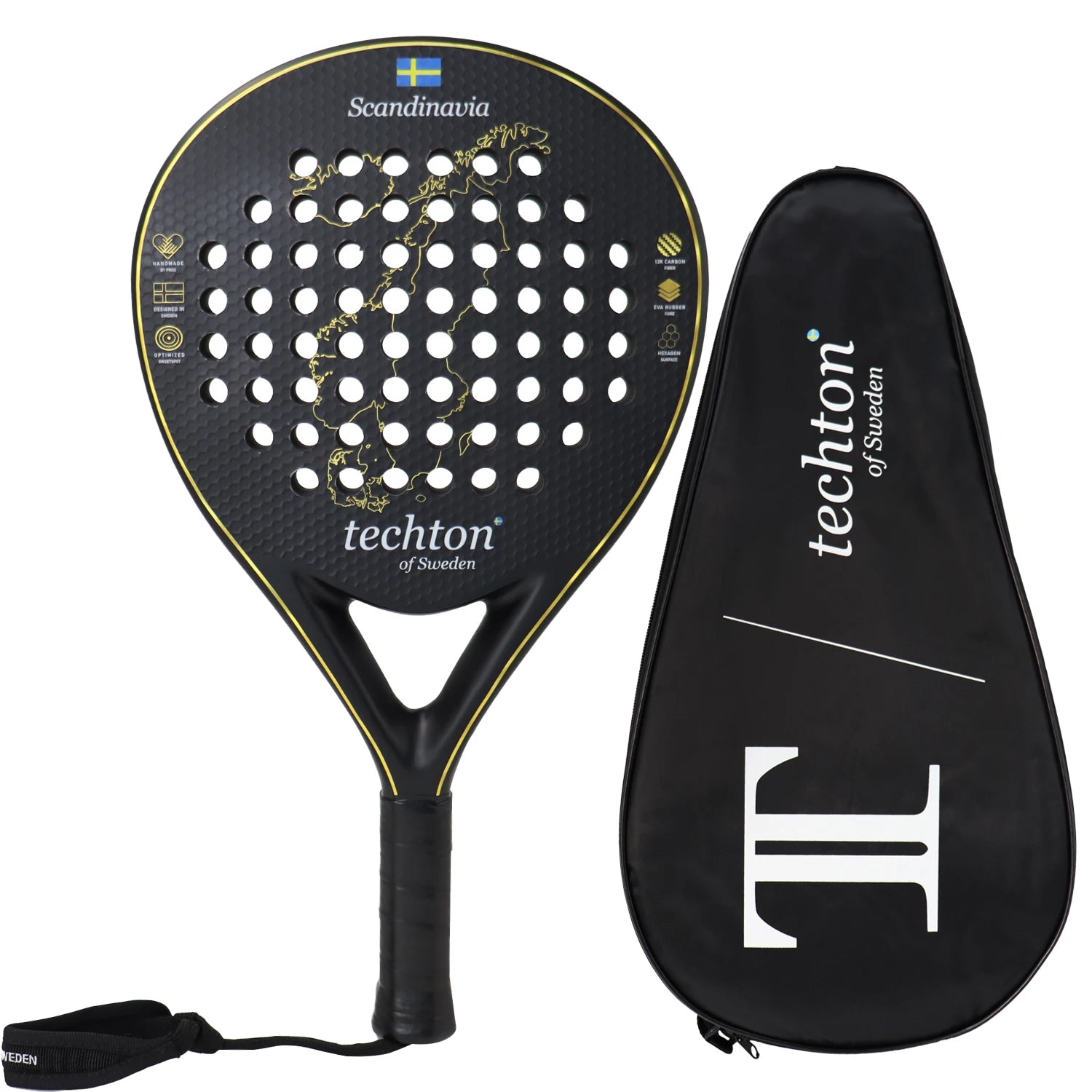 Pala Padel Raquetas de Tenis Racket Paddle Racquet EVA Soft 100%/3K/12K Carbon Fiber 3D Hexgon Paddle with Padel Bag Accessories