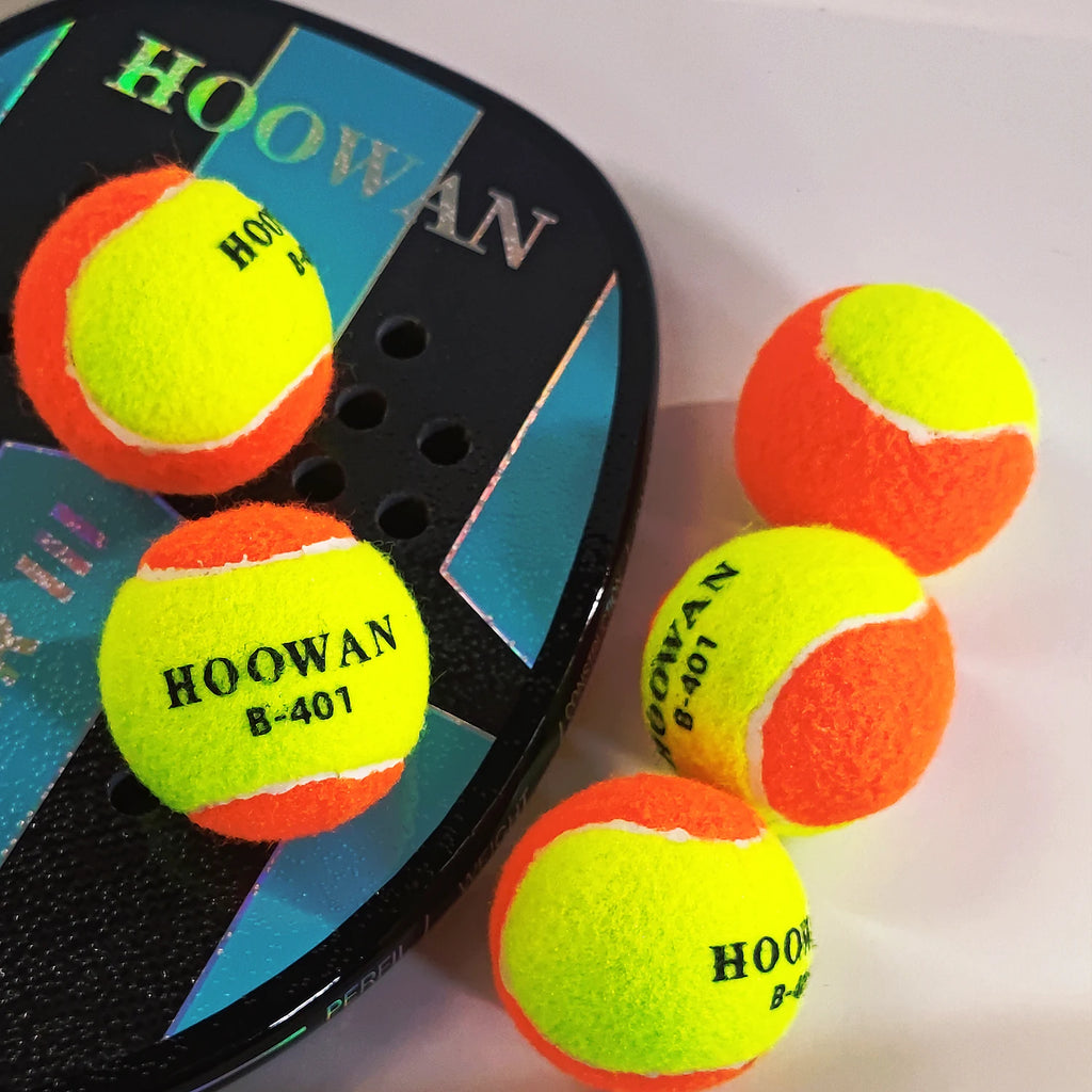HOOWAN Beach Tennis Ball 1 Unit B-401 Training Ball 50% Pressure Padel Ball Strictly Meet Competition Standards