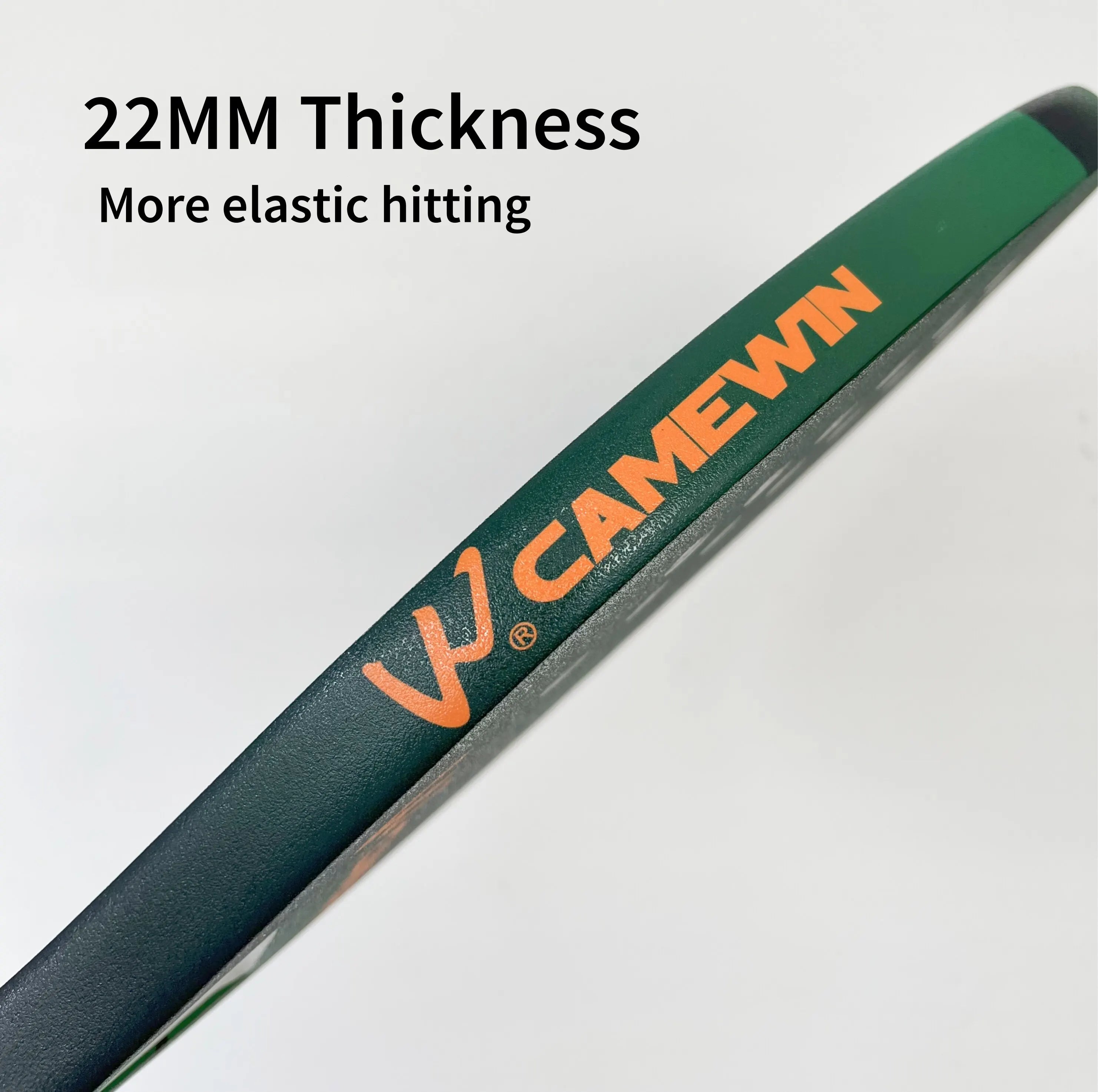 Beach Tennis Racket Camewin Padel Paddle 50% Carbon Fiber EVA Core Tennis Racket Lightweight With Protective Bag Cover Soft Face