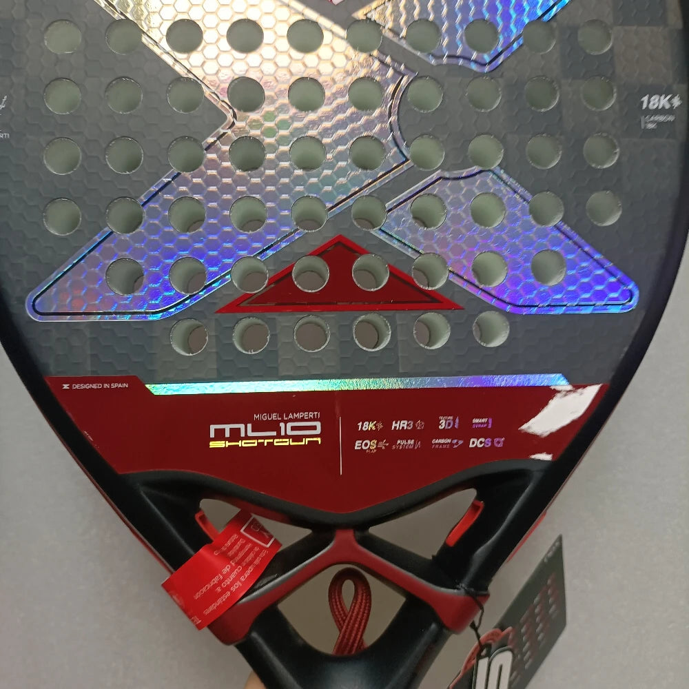 Hot Professional Padel Tennis Racket Carbon Fibre Composite Diamond Shaped EVA Laminated Foam Fengdong 3D SPIN Sports Racquet