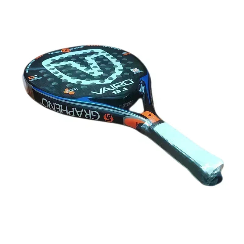Padel Plate Tennis Racket Carbon Fibre Composite Diamond Shaped EVA Laminated Foam HPS Fengdong 3D SPIN Sports Racquet
