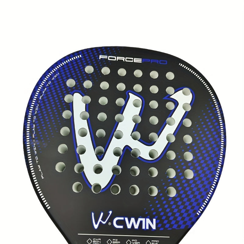 2025 New Padel Tennis Racket, Carbon Fiber, EVA Foam, Professional High-End Model, Ideal for Sports Lovers, Perfect Festival Gift
